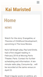 Mobile Screenshot of kaimaristed.net